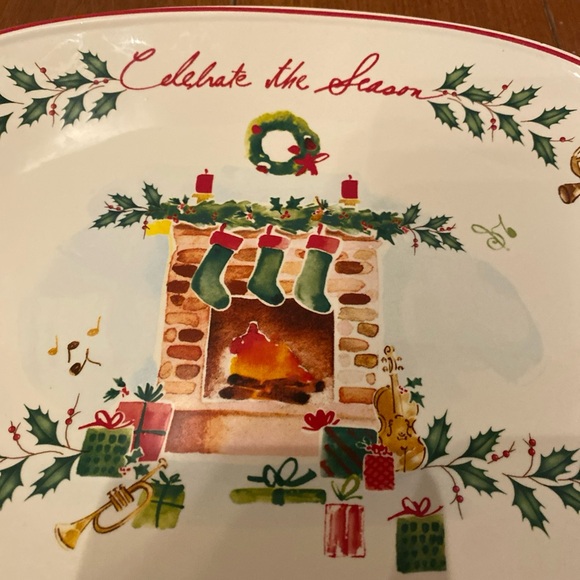 Lenox American By Design Holiday Inspirations Celebrate The Season Serving Tray - Picture 5 of 7